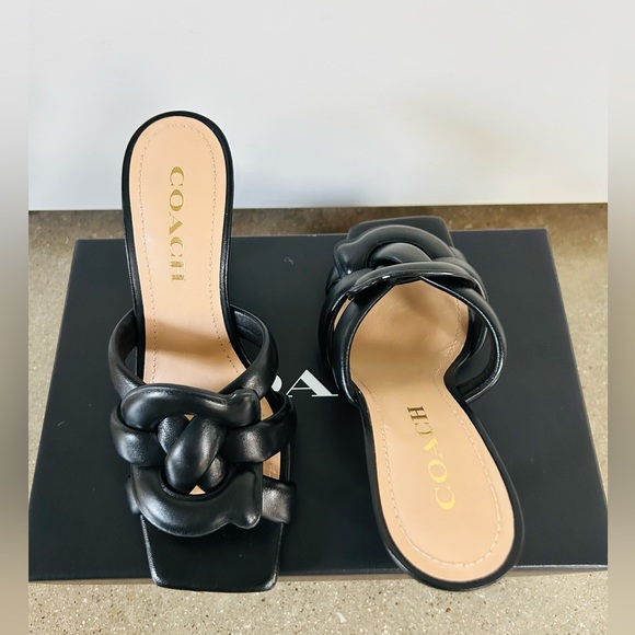 Coach Heels size 7.5 like brand new wore only once - Picture 2 of 6